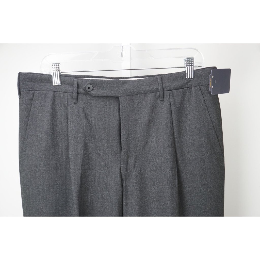 Rota Gray 100 Wool Mens Dress Pants Sz 58 Brand New